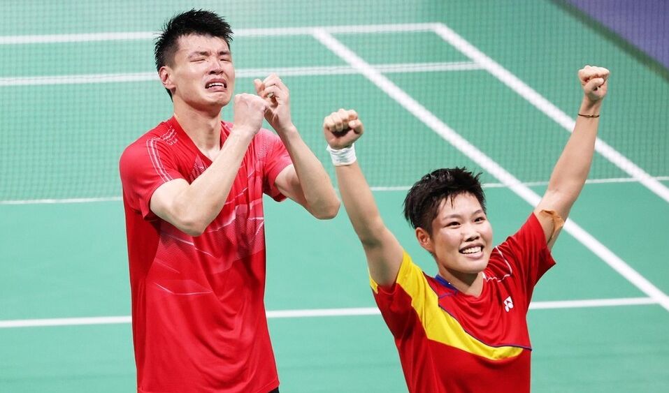 印尼队逆转丹麦队，黄鸭组合带队取胜